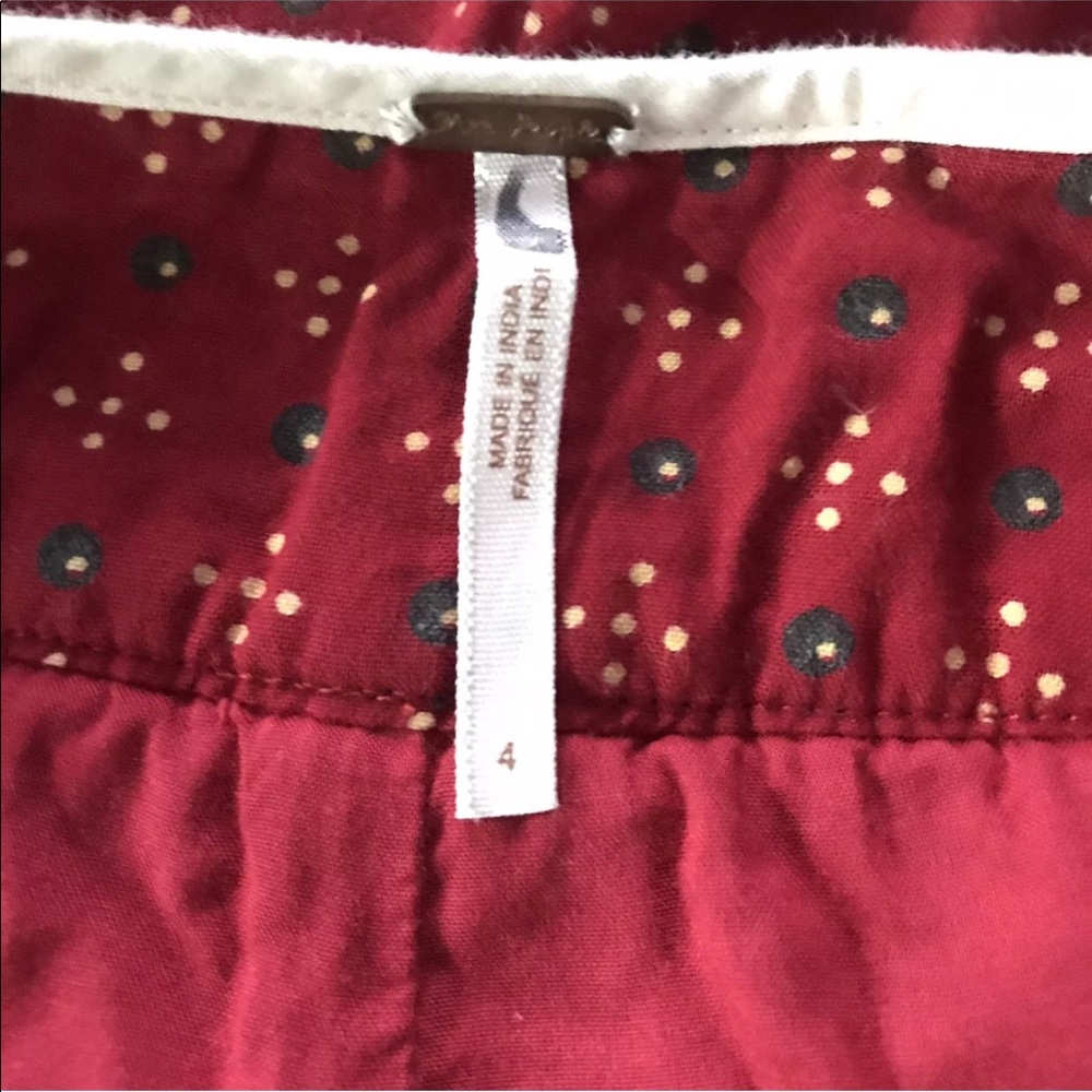 *FINAL PRICE* Free People sz 4 Embroidered Mirrors - Picture 2 of 5